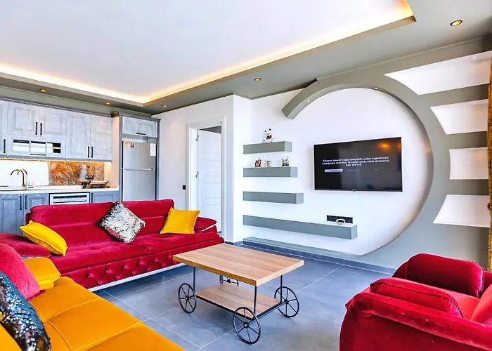 2 Bedroom Luxury In Uzumlu ヴィラ